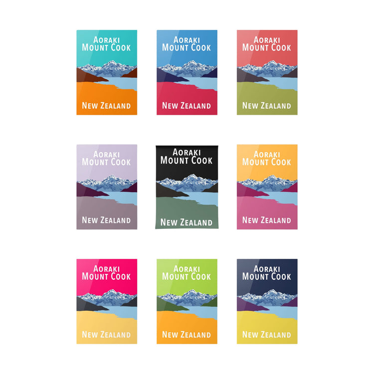 Mount Cook in colour