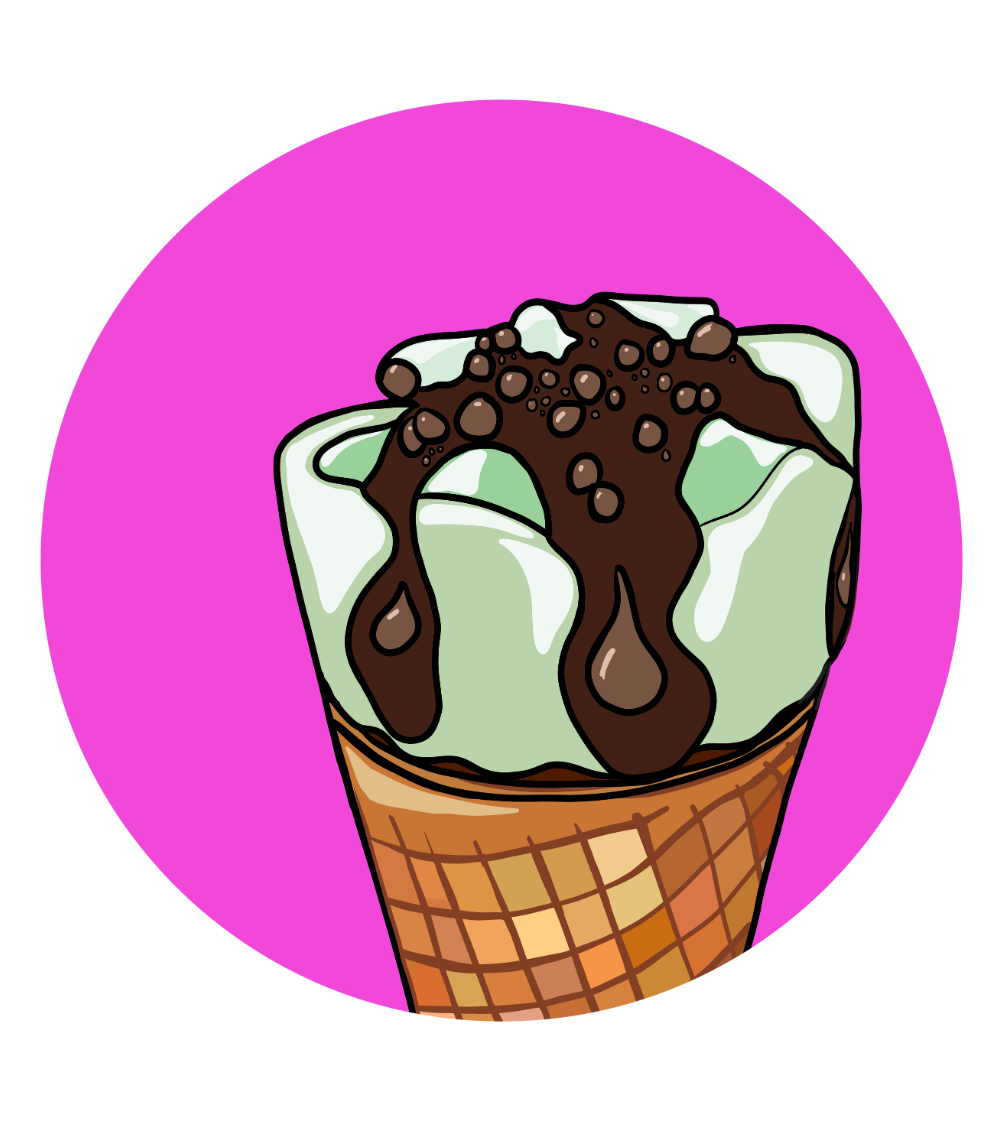 Mint Trumpet Magnets