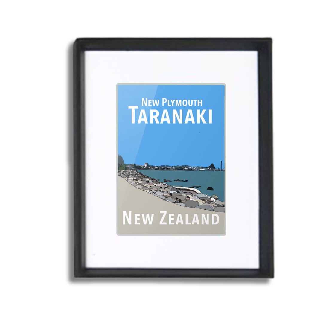 New Plymouth Framed Print