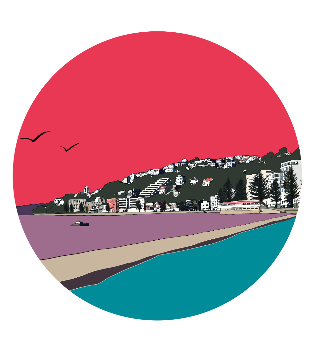 Oriental Bay Magnet