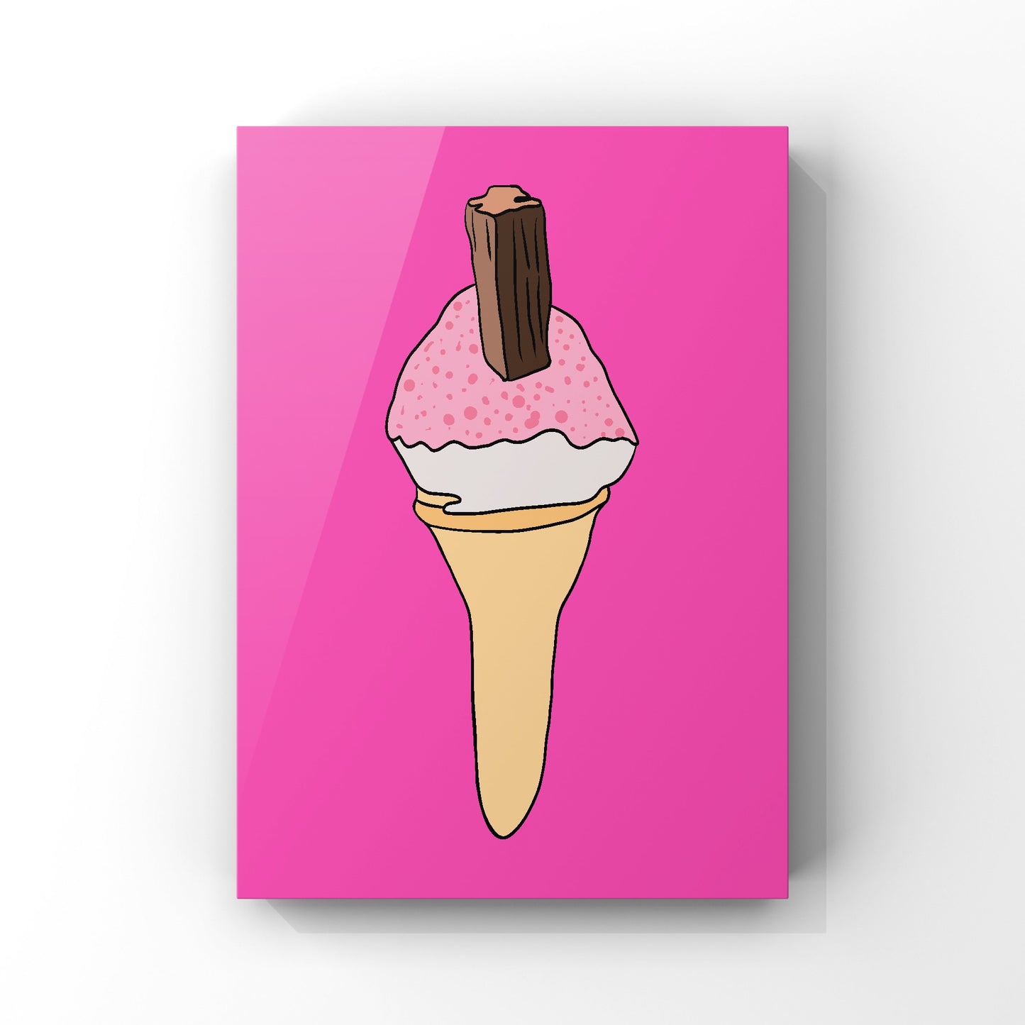 Sherbet Cone Art Print - Single colourways