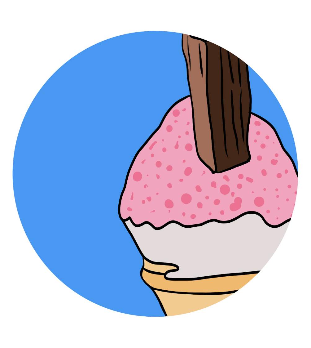 Sherbet Cone Magnets