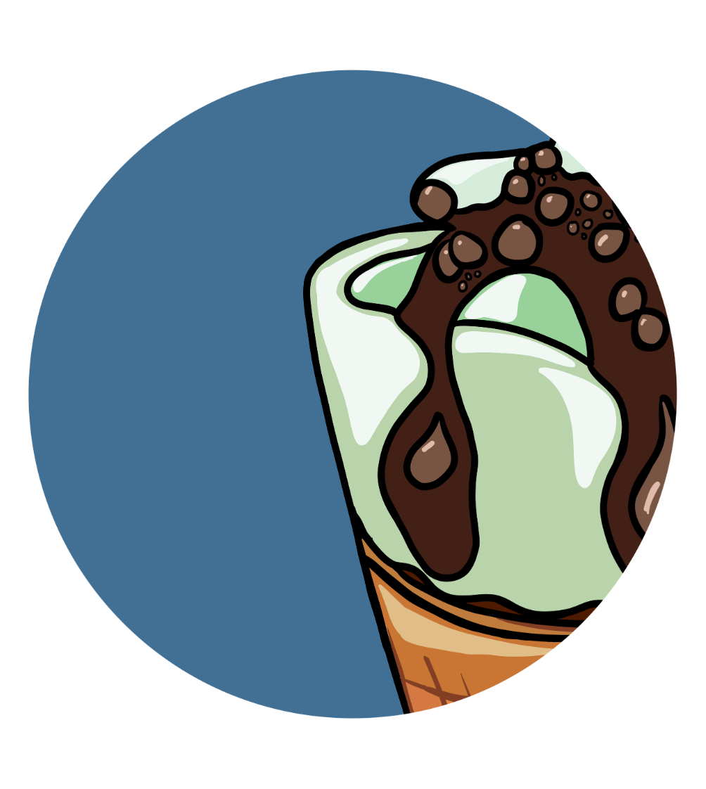 Mint Trumpet Magnets