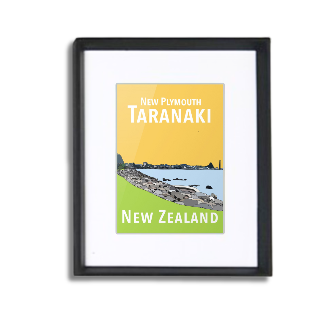 New Plymouth Framed Print