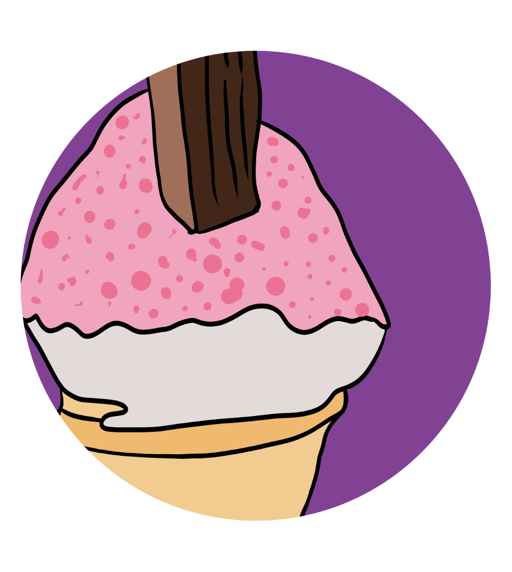 Sherbet Cone Magnets