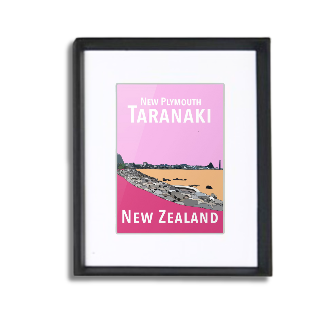 New Plymouth Framed Print