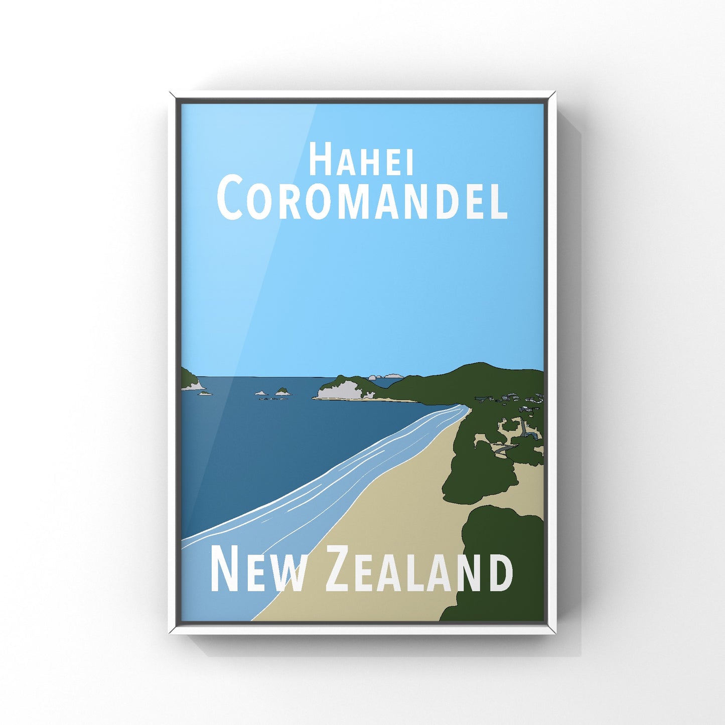 Hahei Art Print - Original