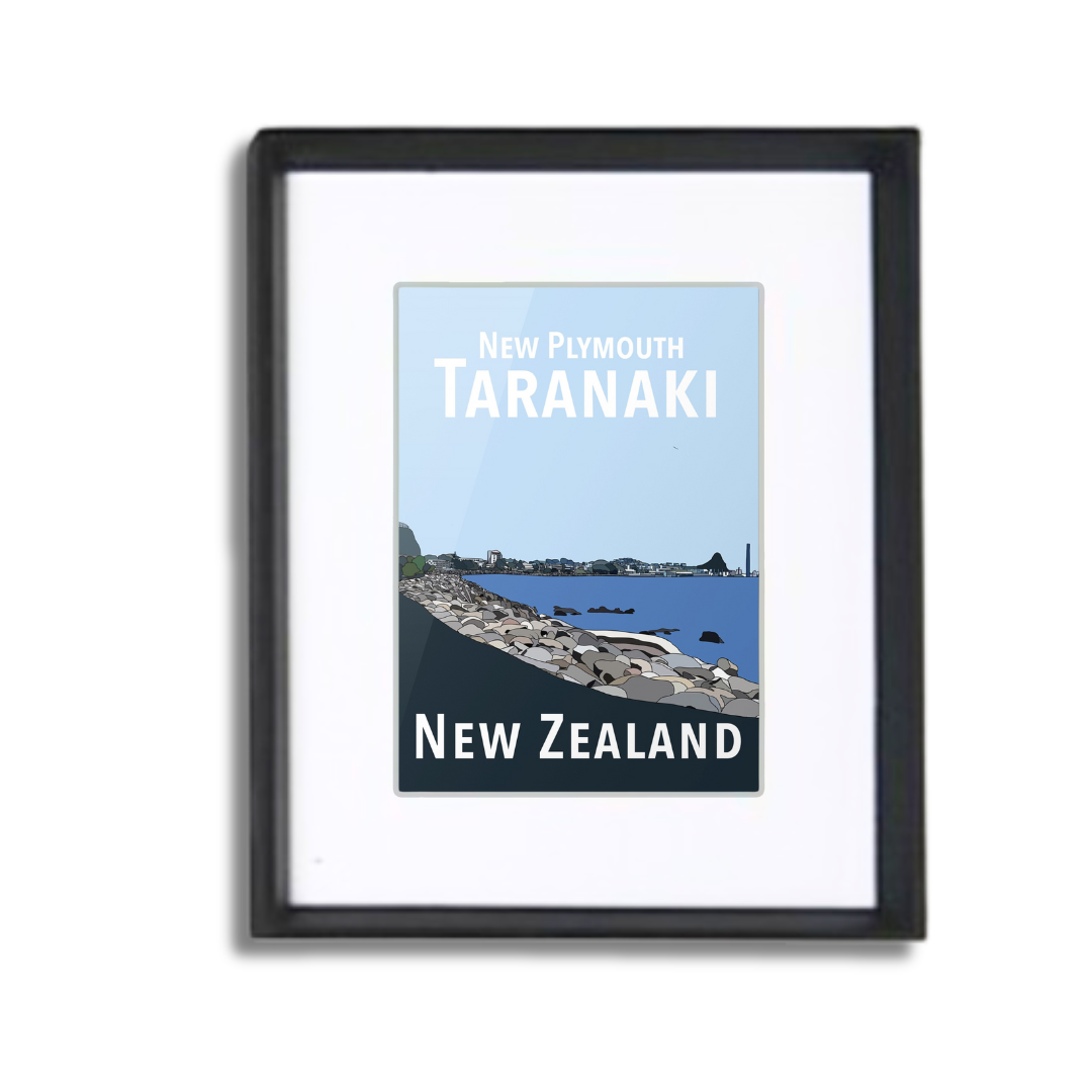 New Plymouth Framed Print