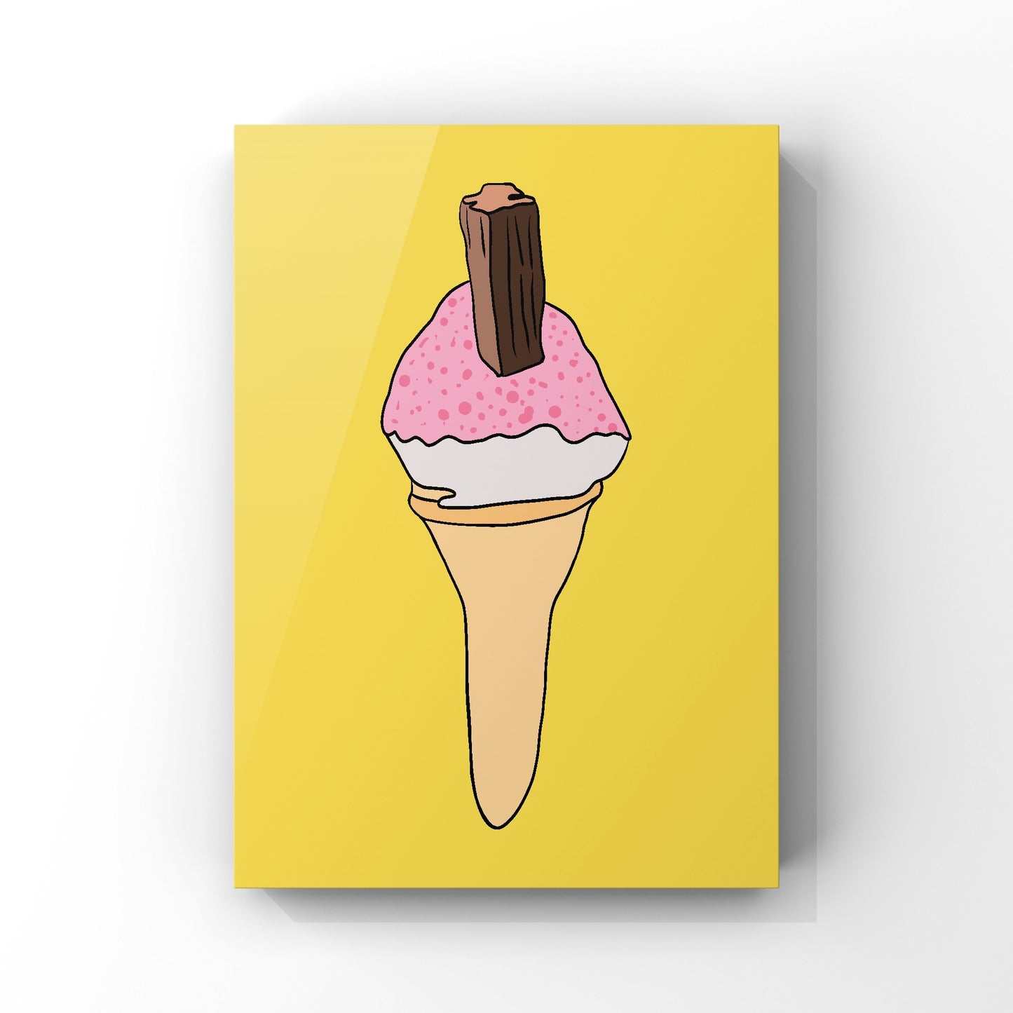 Sherbet Cone Art Print - Single colourways