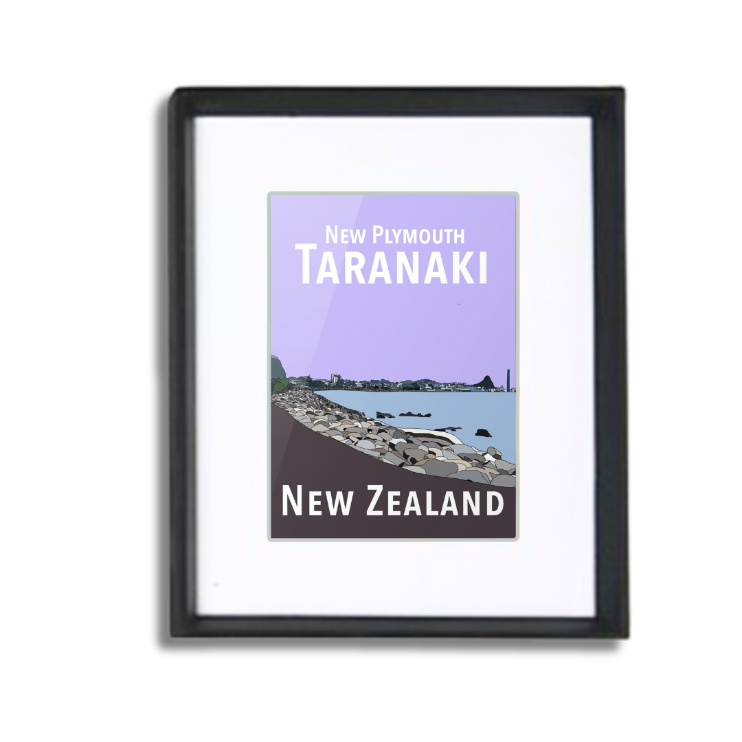 New Plymouth Framed Print