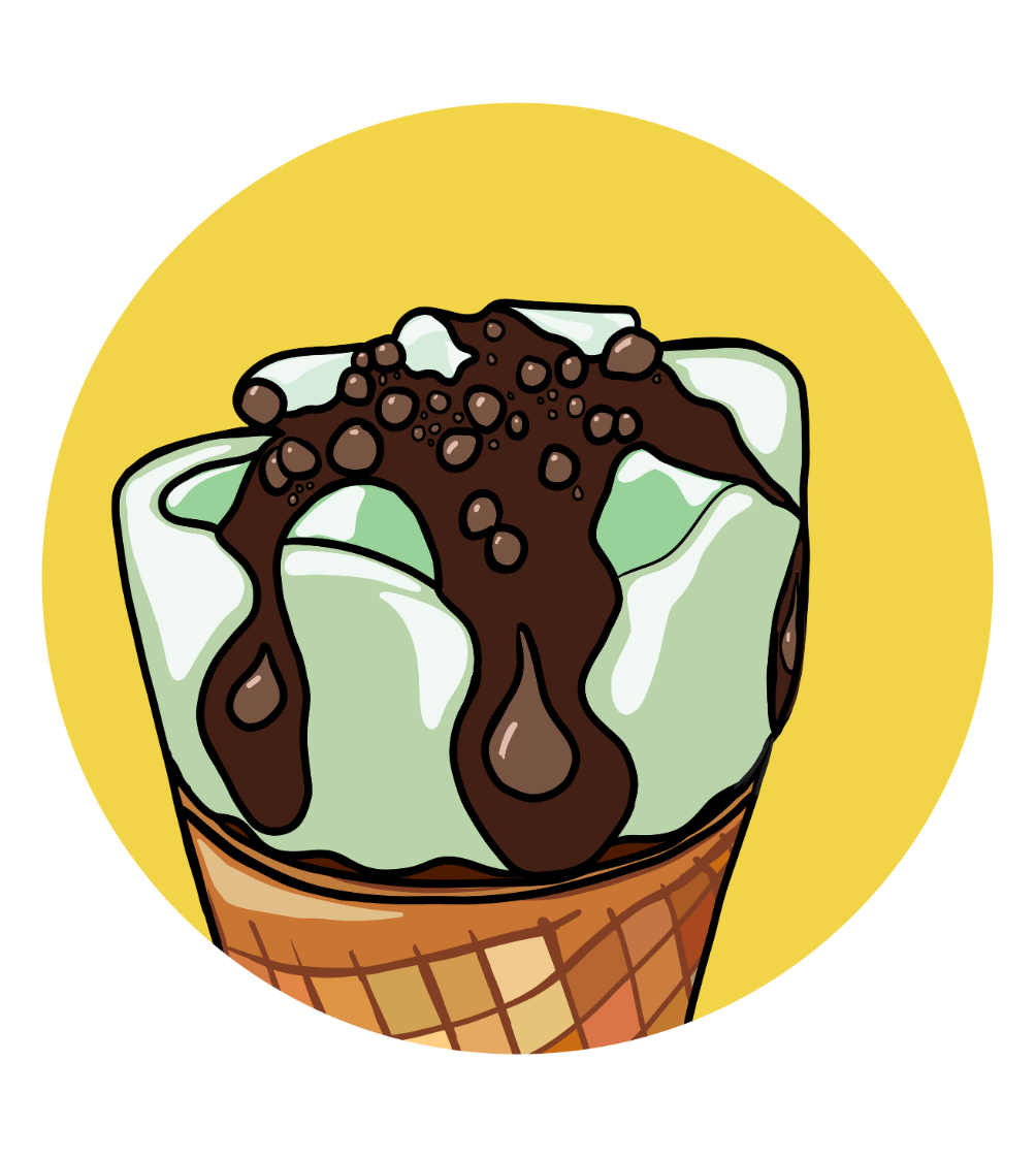 Mint Trumpet Magnets