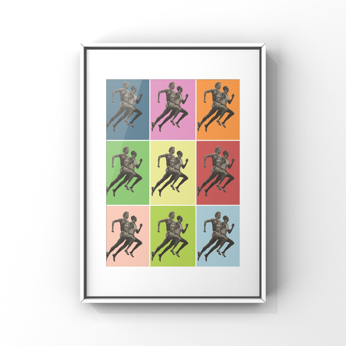 Runners Art print - Multi