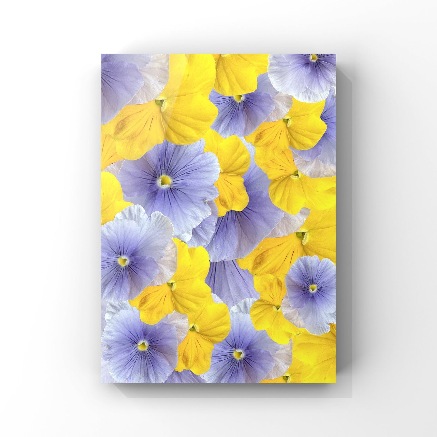Blue Violas Art Print - for Hospice