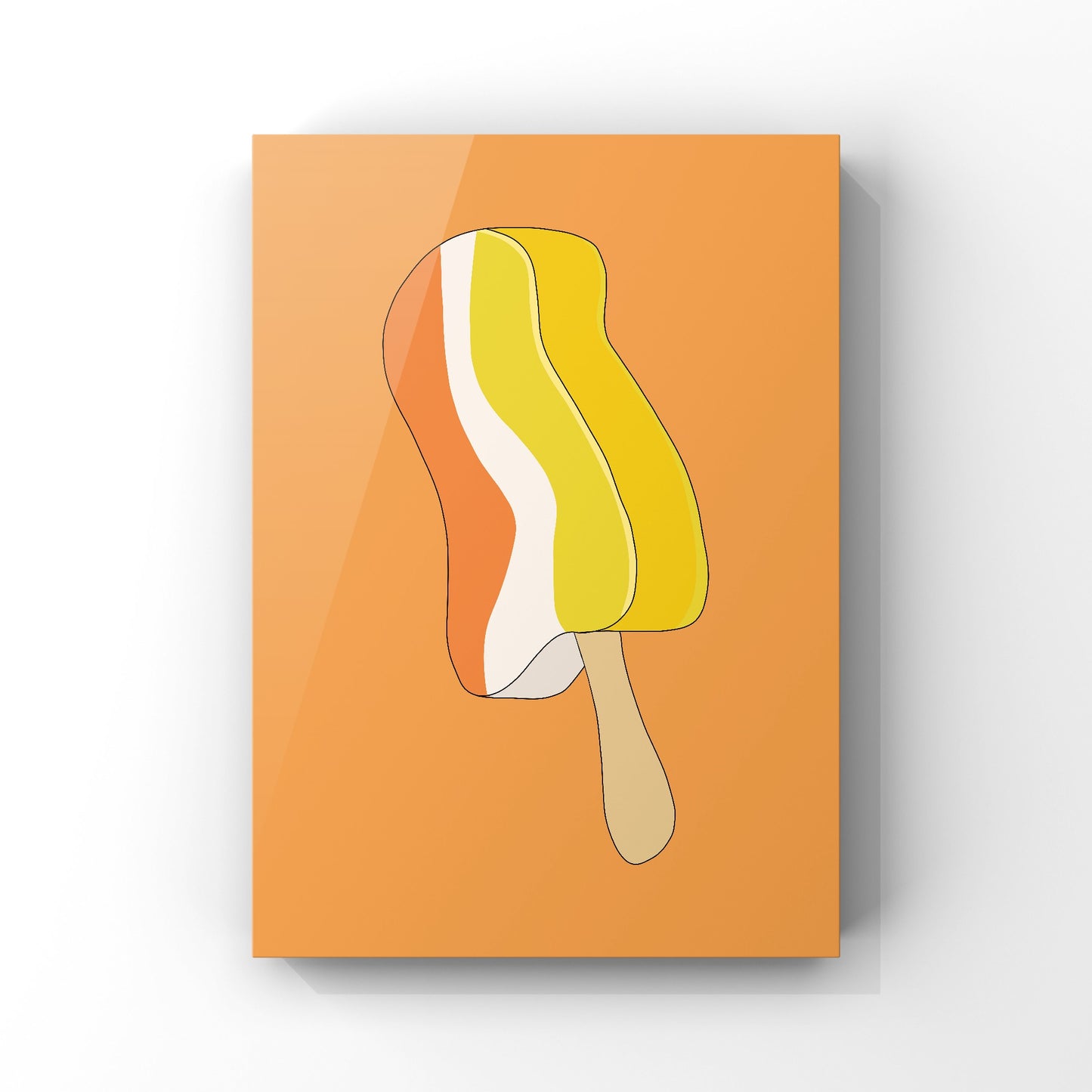 Tropical Snow Art Print - Single Colourways