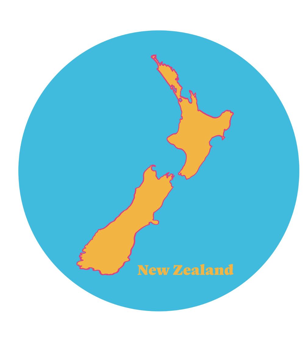 New Zealand Magnets