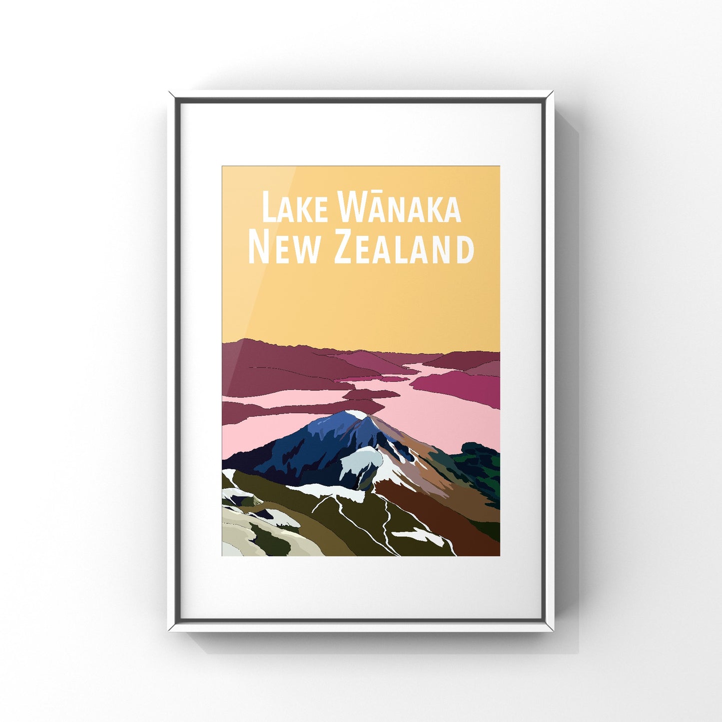 Lake Wānaka Art Print