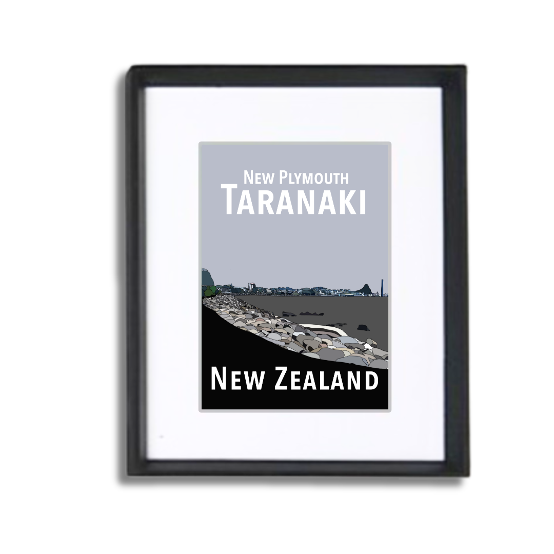 New Plymouth Framed Print