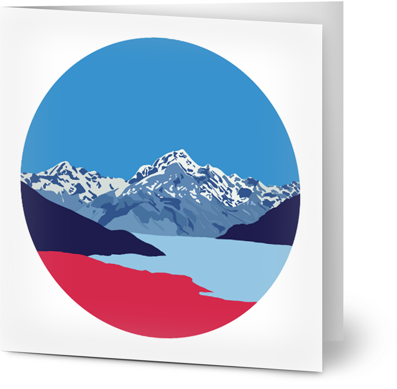 Mount Cook Card - Small