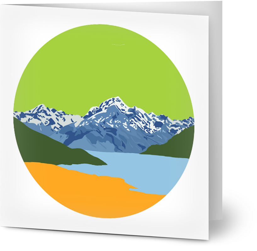 Mount Cook Card - Small