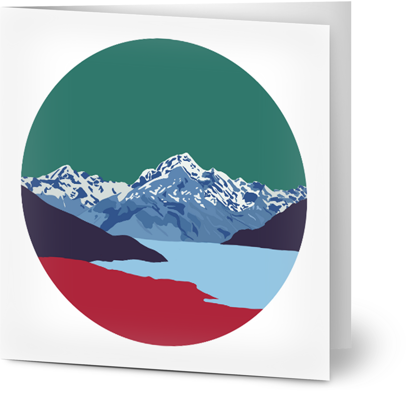 Mount Cook Card - Small