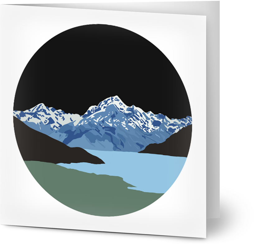 Mount Cook Card - Small