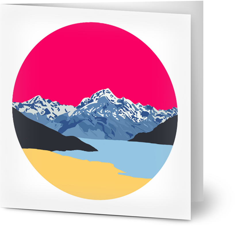 Mount Cook Card - Small