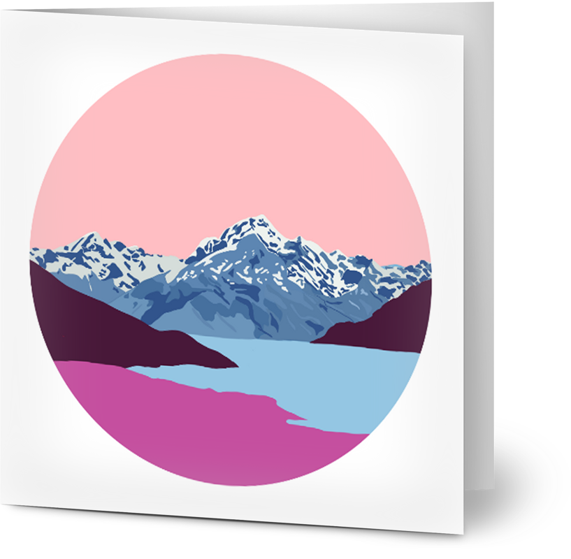 Mount Cook Card - Small