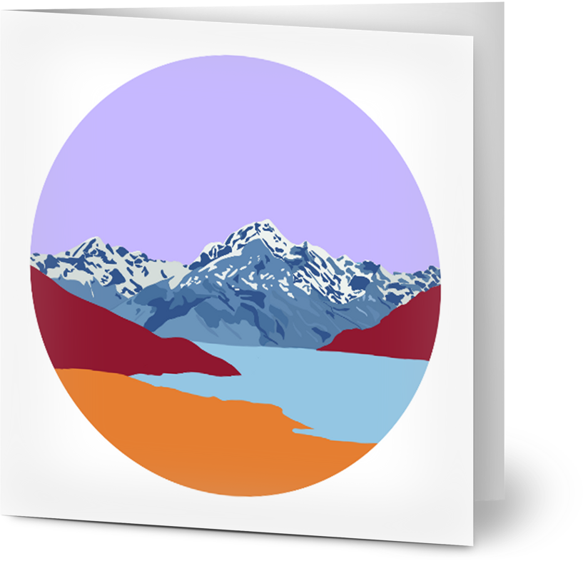 Mount Cook Card - Small