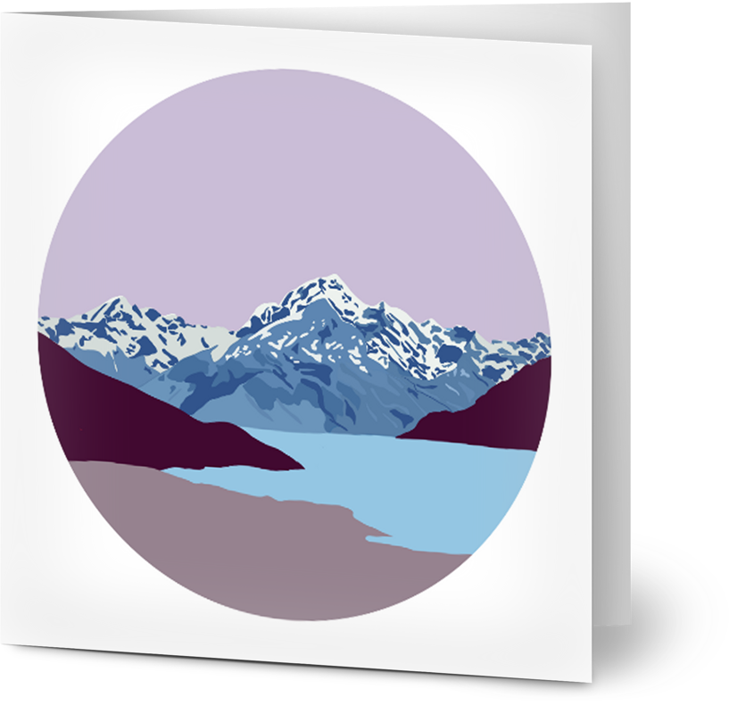 Mount Cook Card - Small