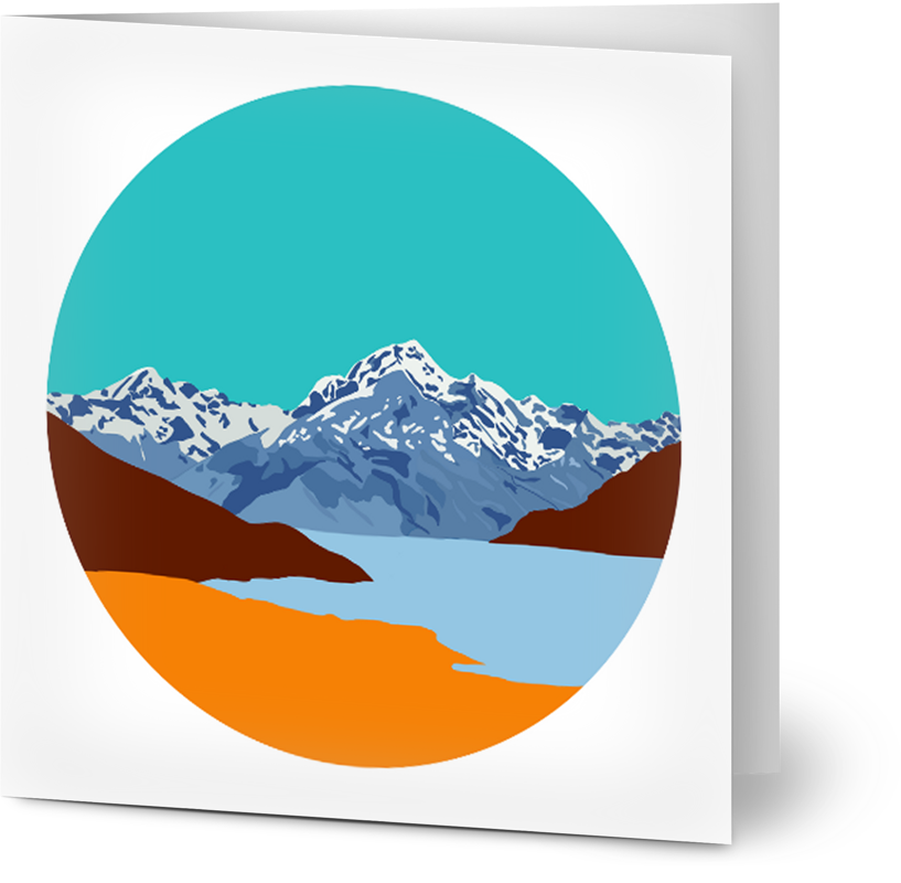 Mount Cook Card - Small