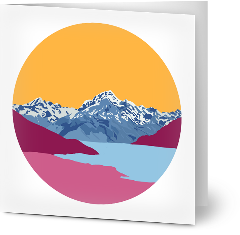Mount Cook Card - Small