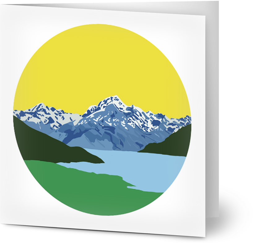 Mount Cook Card - Small