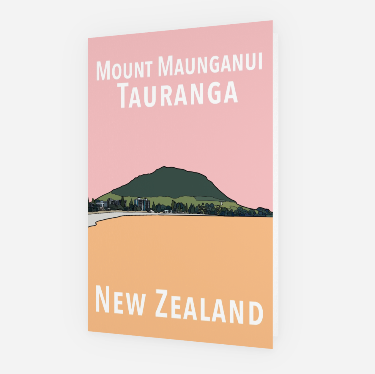 Mount Maunganui Card - Large