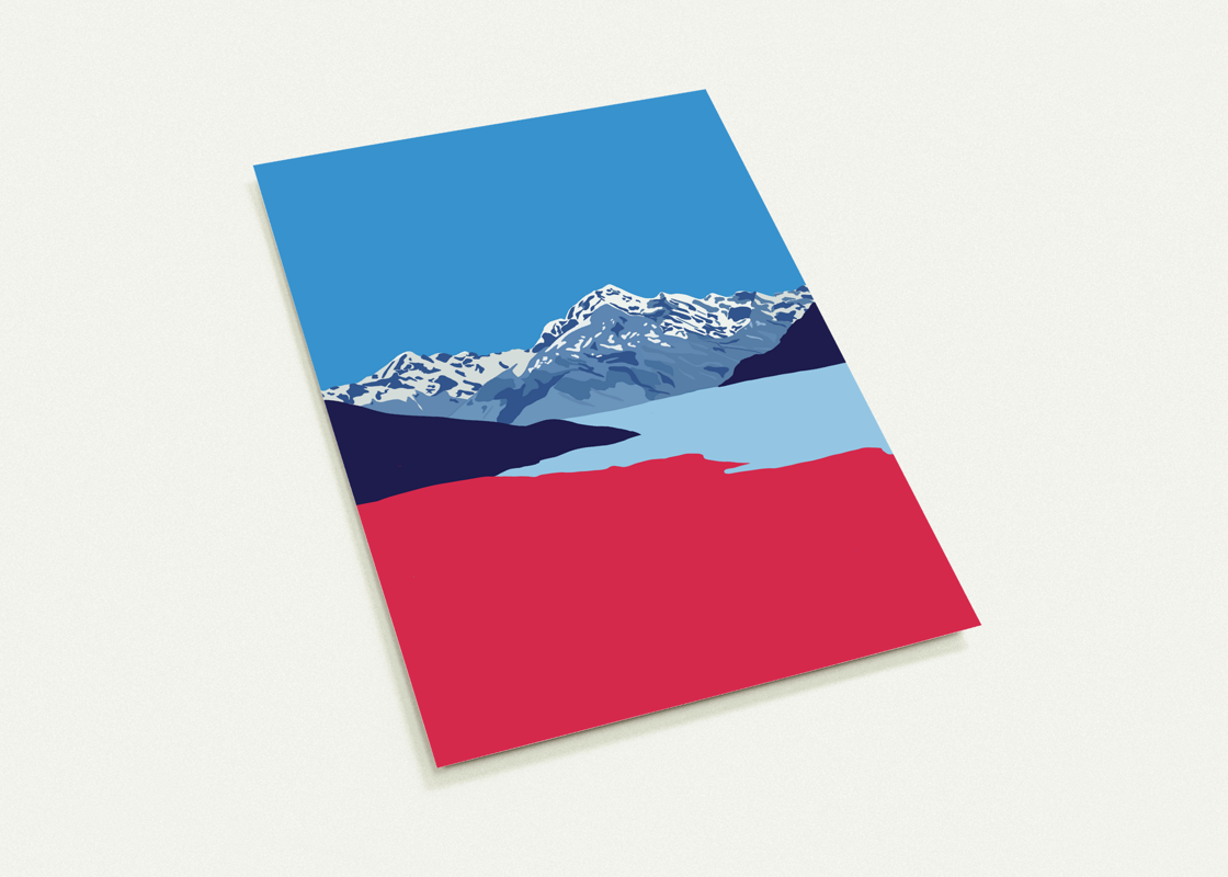 Mount Cook Card- Large
