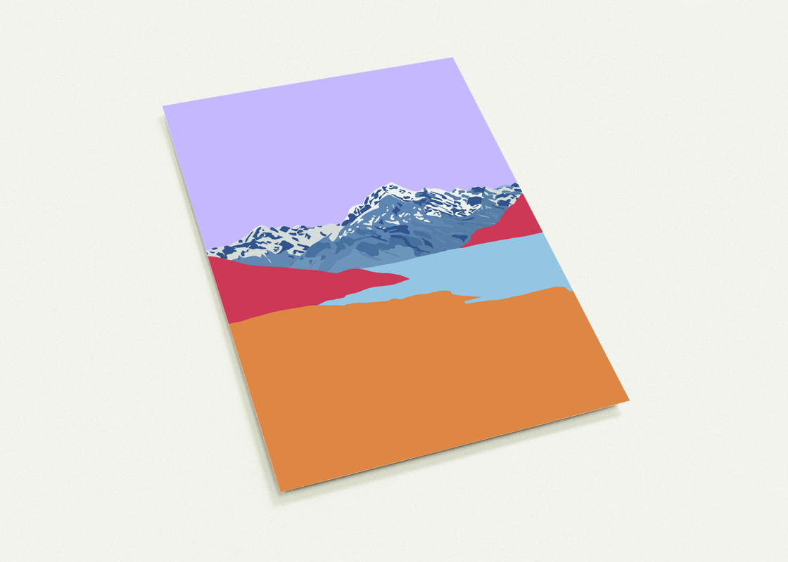 Mount Cook Card- Large