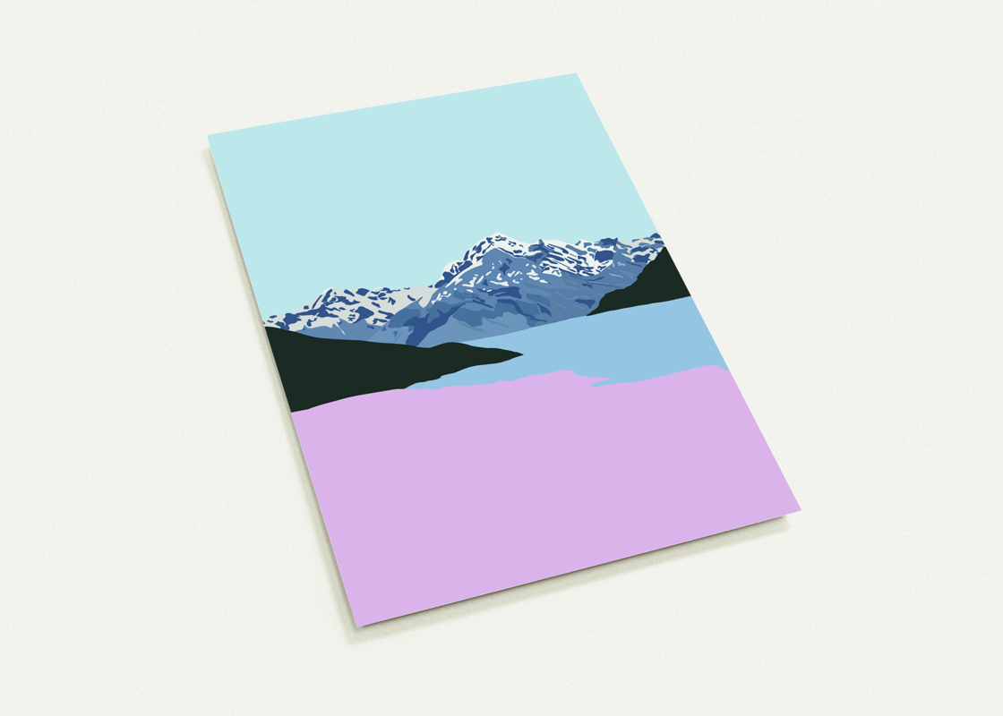 Mount Cook Card- Large