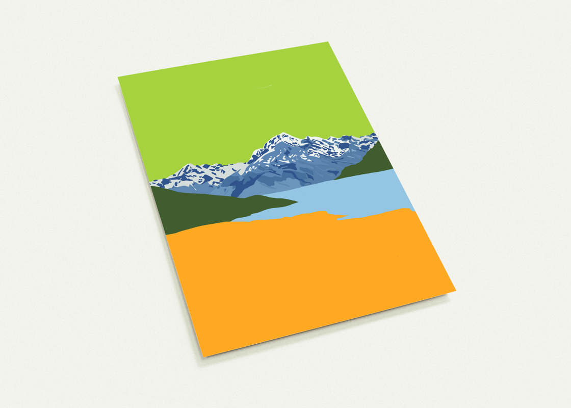Mount Cook Card- Large