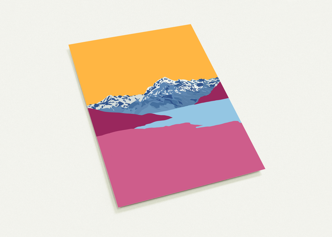 Mount Cook Card- Large