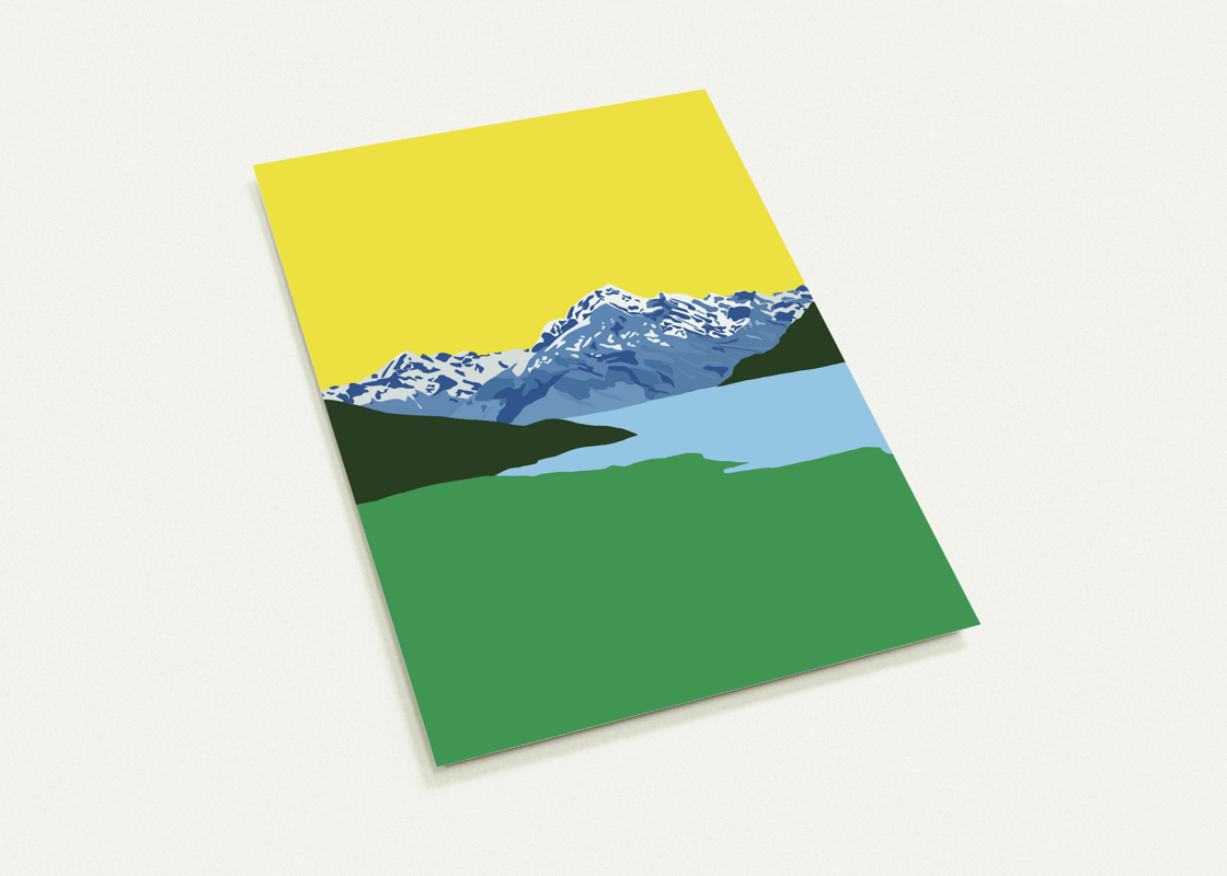 Mount Cook Card- Large