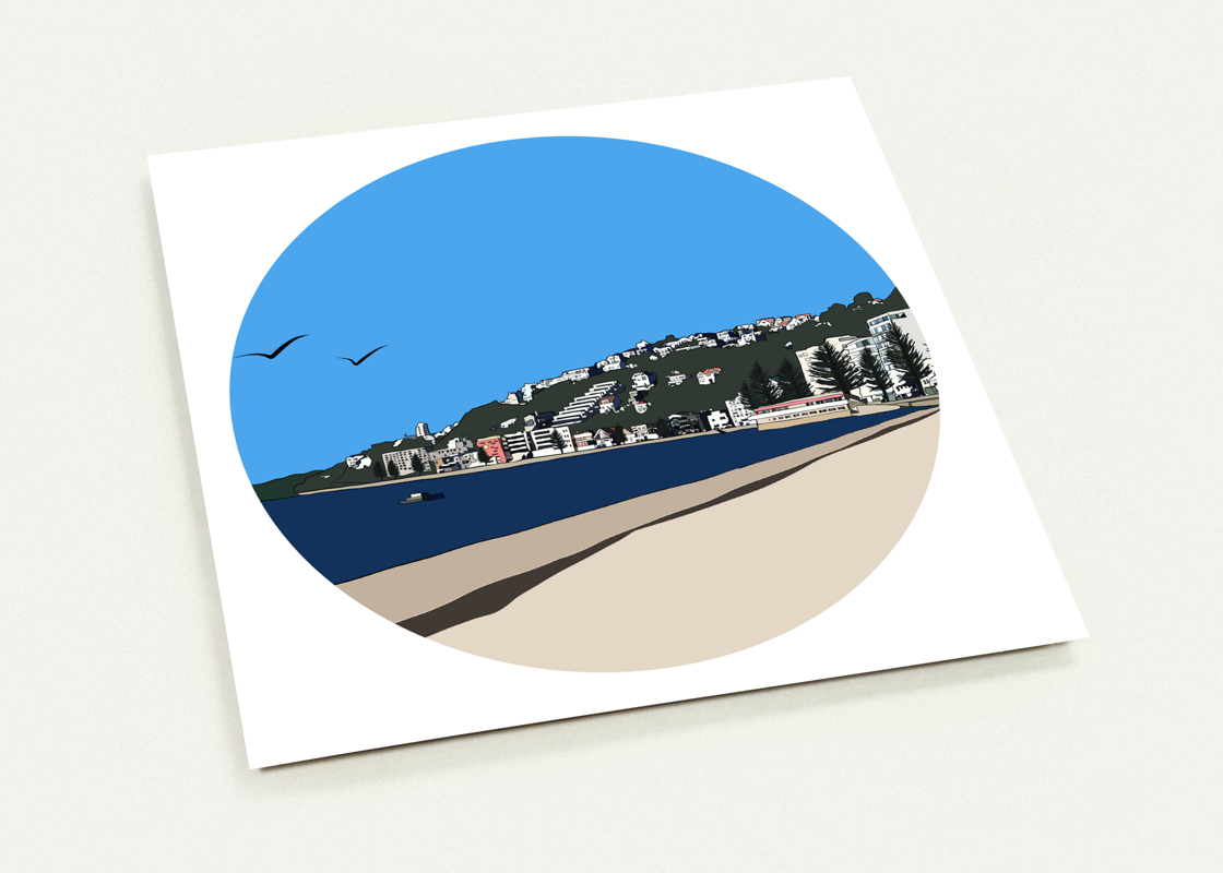Oriental Bay Card - Small