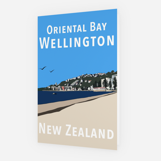 Oriental Bay Card - Large