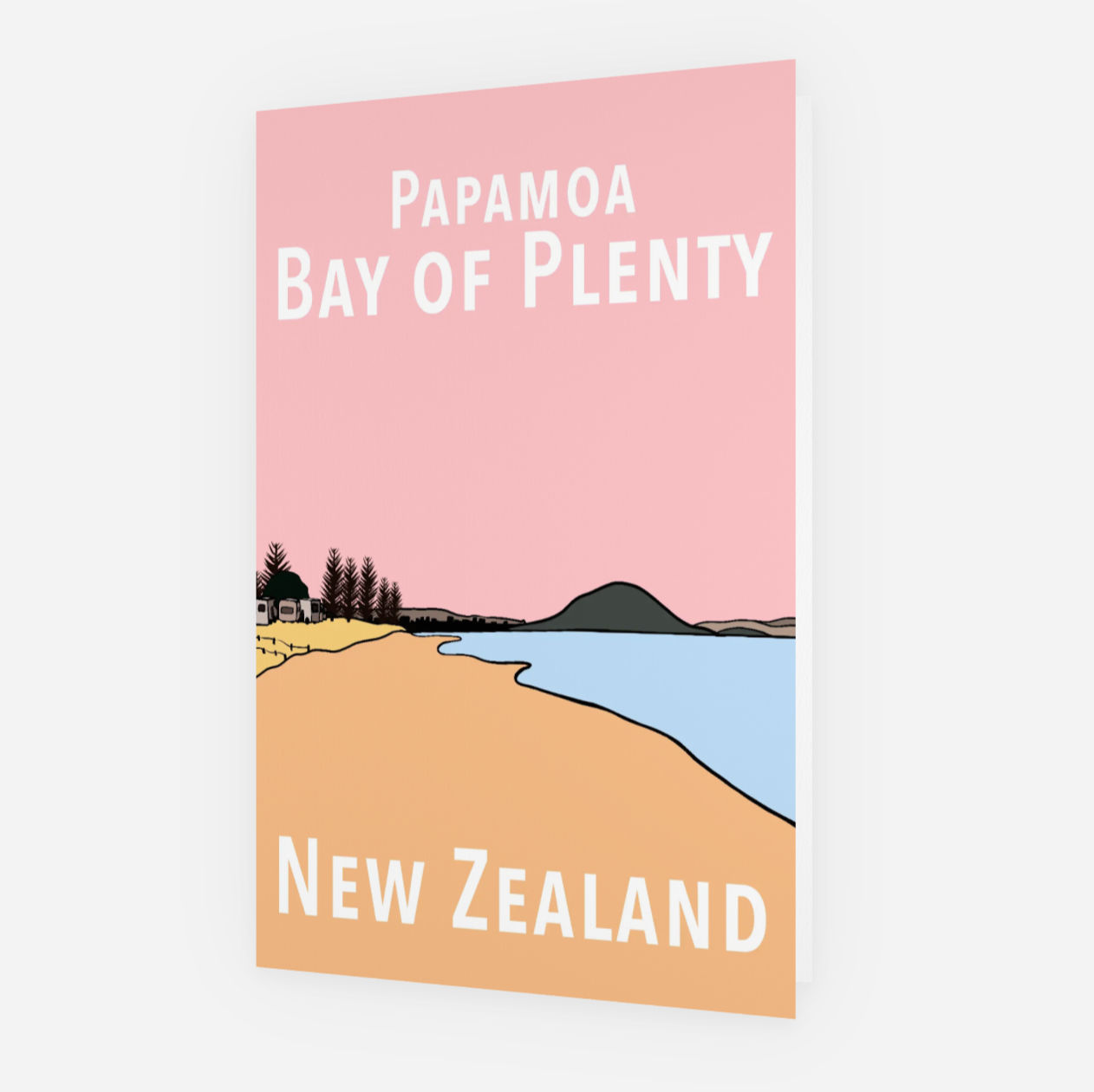 Papamoa Card - Large