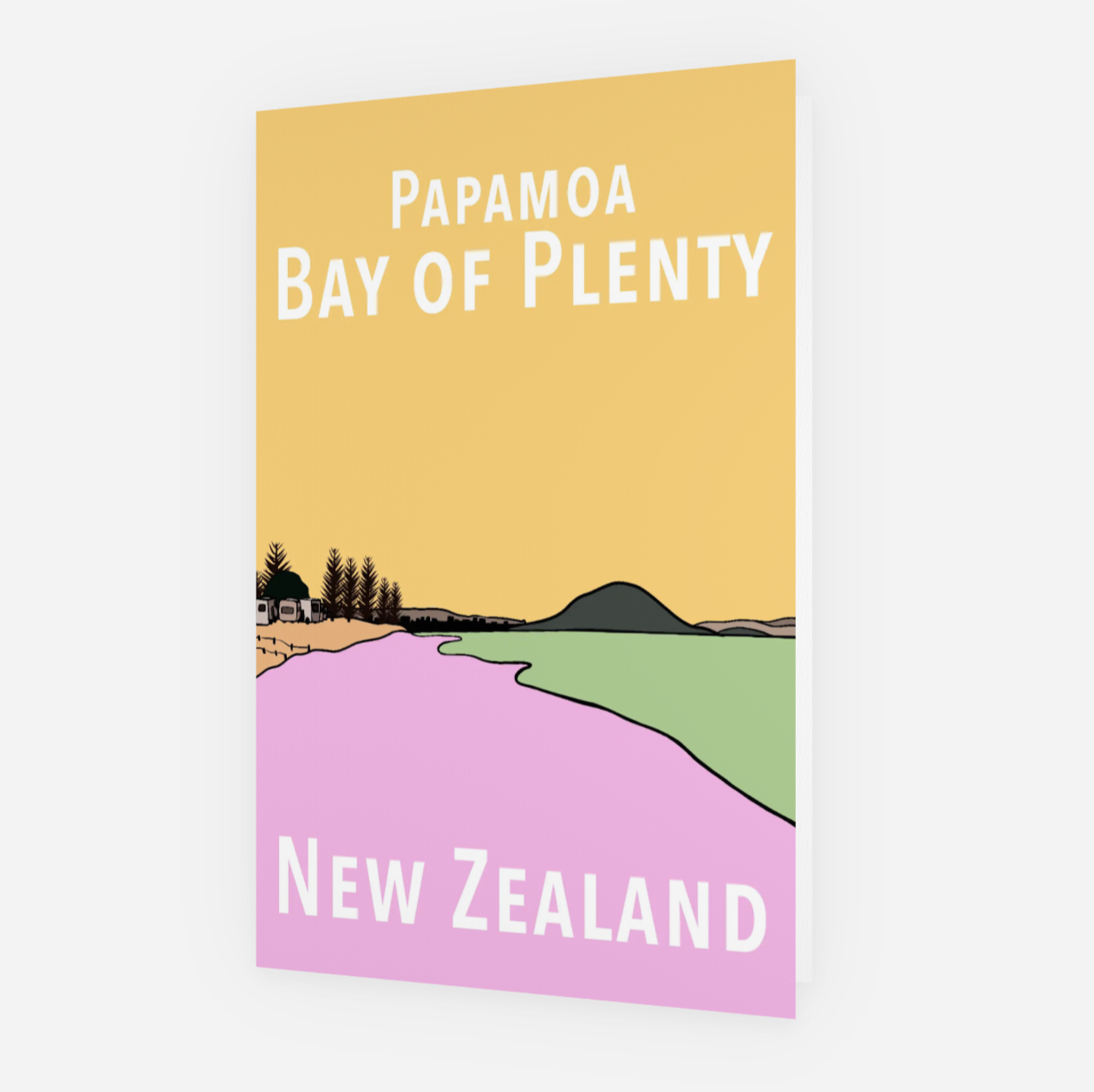 Papamoa Card - Large