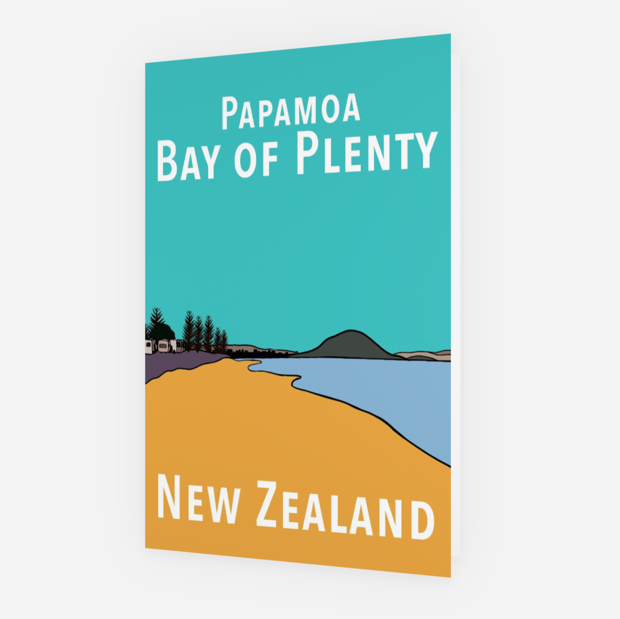 Papamoa Card - Large