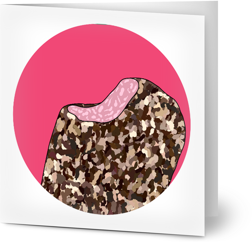 Rocky Road Greeting Card - Small
