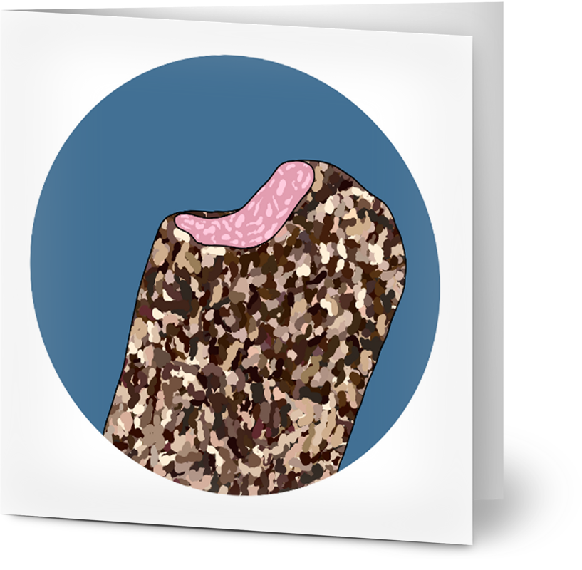 Rocky Road Greeting Card - Small