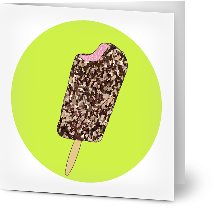 Rocky Road Greeting Card - Small