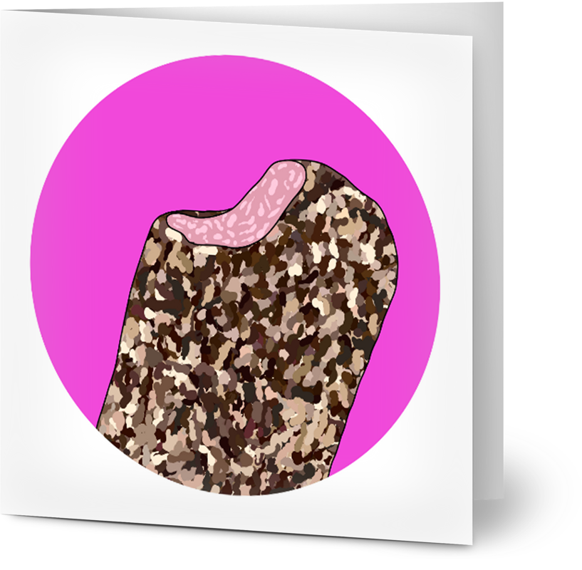 Rocky Road Greeting Card - Small