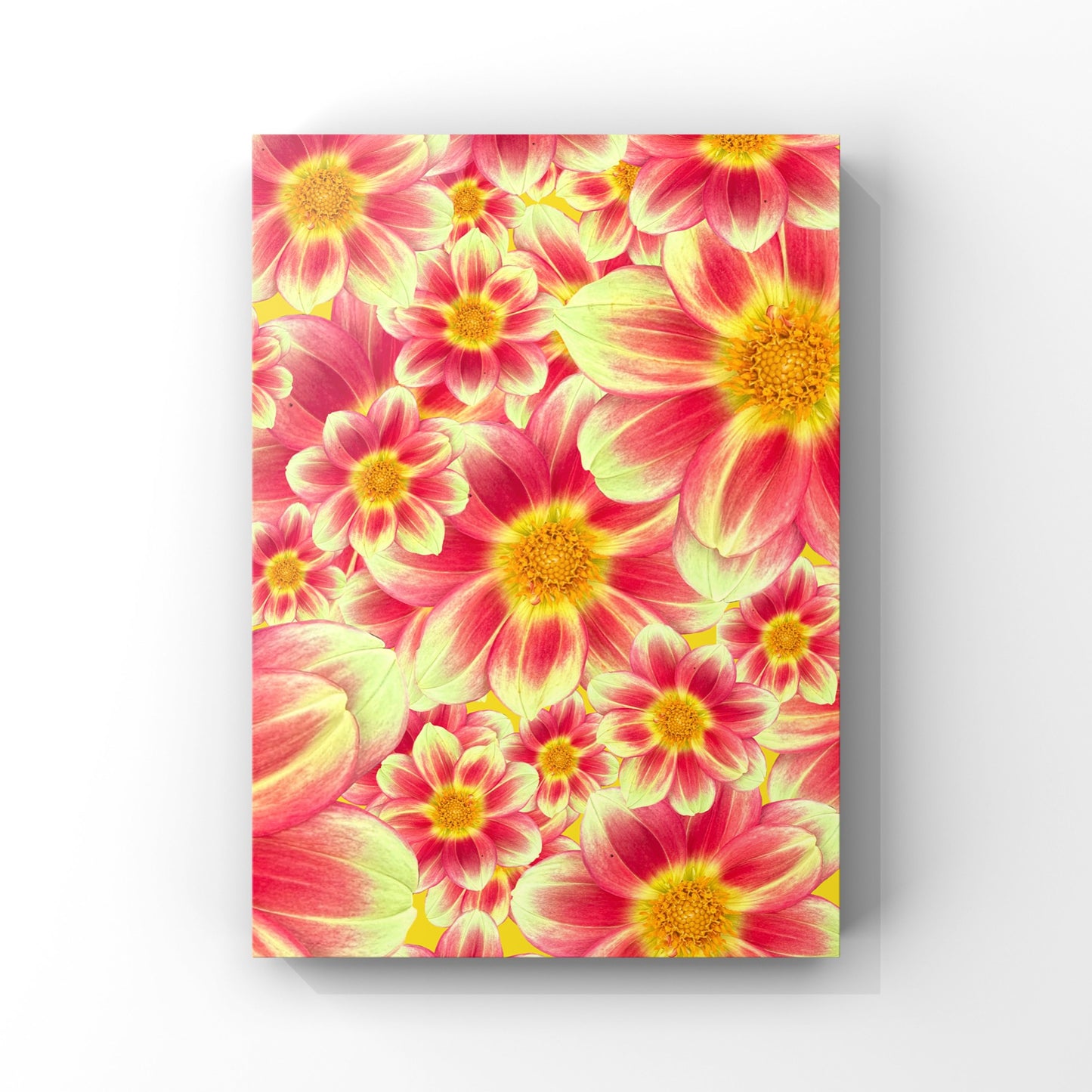 Sunrise Dahlias Art Print - for Hospice
