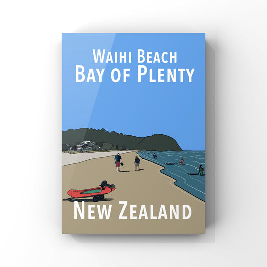 Waihi Beach Art Print - Original